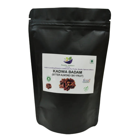 Kunjika Jadibooti Sugar Kadwa Badam, Diabetes Bitter Almonds, Sky Fruit Mahogany Seeds Bitter Almond Kadwa Badam