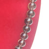 Smokey Quartz Crystal Round Beads Necklace - 15 Inches, 8mm Beads (Semi-Precious Mala)