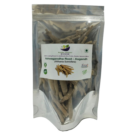 Kunjika Jadibooti Ashwagandha roots | Ashwagandha | Asgandh | Withania Somnifera | Indian Ginseng 100 Gram