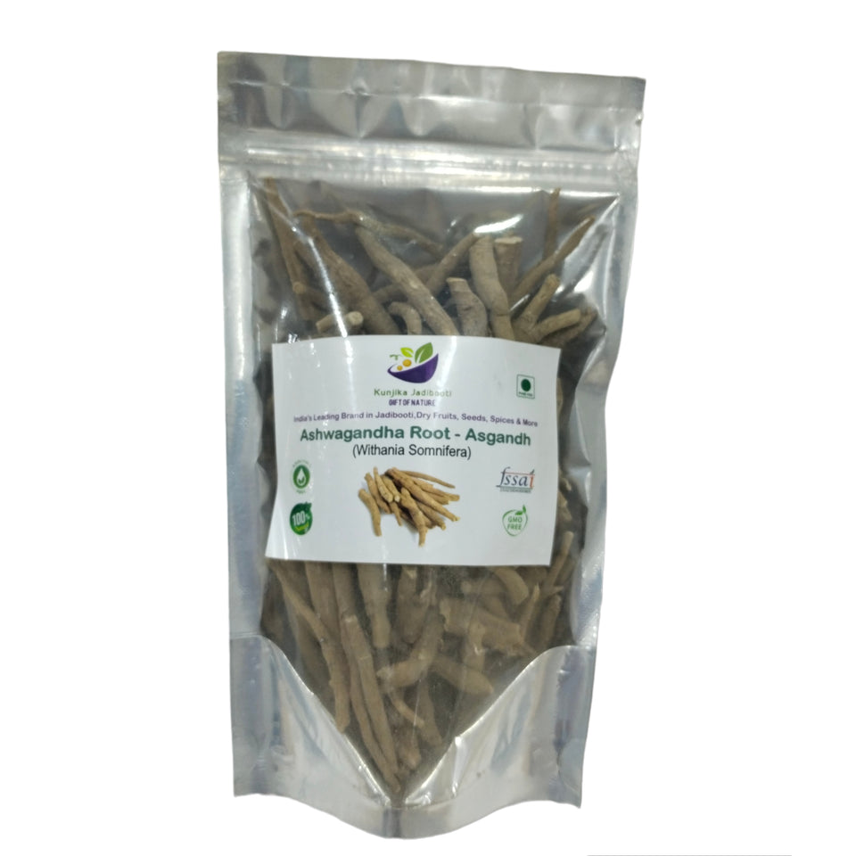 Kunjika Jadibooti Ashwagandha roots | Ashwagandha | Asgandh | Withania Somnifera | Indian Ginseng 100 Gram