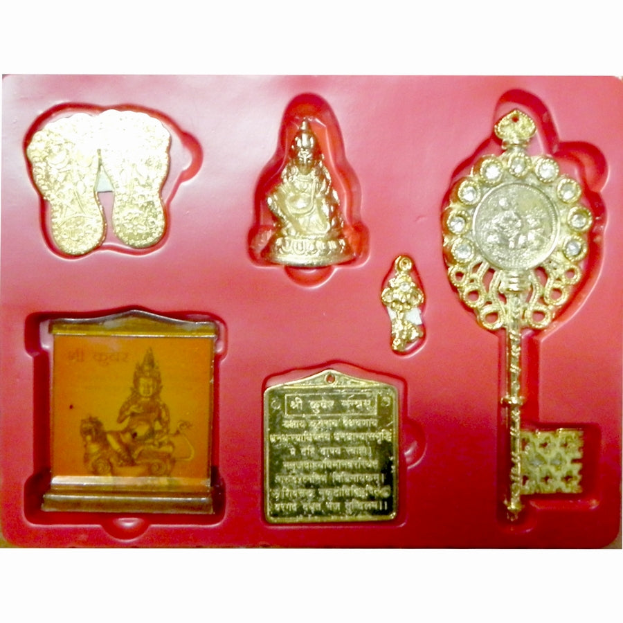 KUBER KUNJI YANTRA KIT- FOR MONEY / PROSPERITY / WEALTH IN LIFE & OCCUPATION