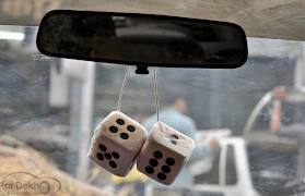 Car 3D Dice Hanging Perfume - Beautiful Product - halfrate.in