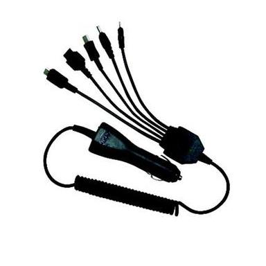 5 In 1 Multi CAR Mobile Phone USB Charger / Adapter / Universal Travel Charge - halfrate.in