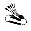 5 In 1 Multi CAR Mobile Phone USB Charger / Adapter / Universal Travel Charge - halfrate.in