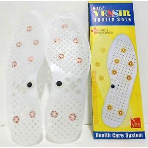 Ratehalf® Acupressure Magnetic Shoe Insole with copper rings - halfrate.in