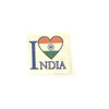 I Love India Heart Tattoo for Body Independence day Republic day