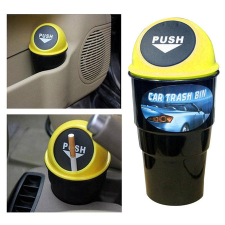 Car Dust Bin Car Trash Bin For Car, Home Office Mini Trash , Garbage , Dust Bin - halfrate.in