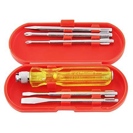 5 Blades Combination Screw Driver Set with Tester