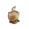 Natural Certified Machh Mani Pendant sea stone Pendant to Reduces and Removes Rahu Impact (Meen Mukta, fish stone) Lab Certificate Stone Pendant