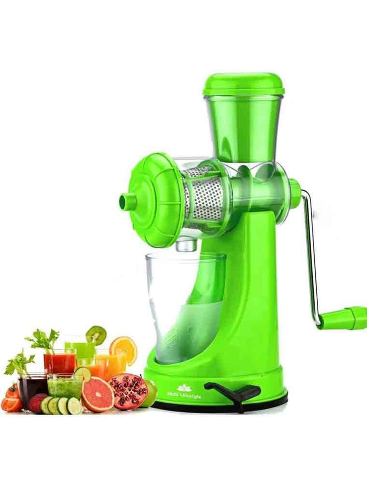 Fruit And Vegetable Heavy Duty Juicer, Mixer & Blenders With Steel Handle assorted color - halfrate.in