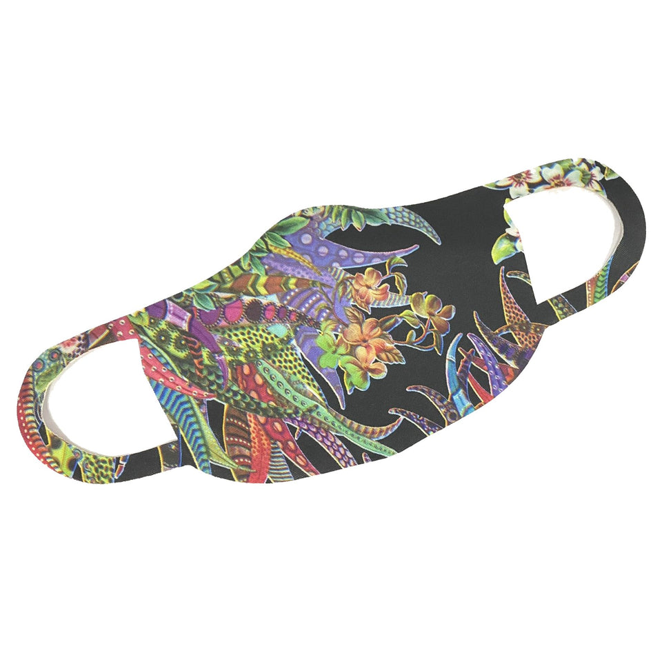 Ratehalf® Face Mask Printed Reusable Washable Cloth Face Mask for Women - Protects from Dust, Pollen and Pollution - 5 pcs - halfrate.in