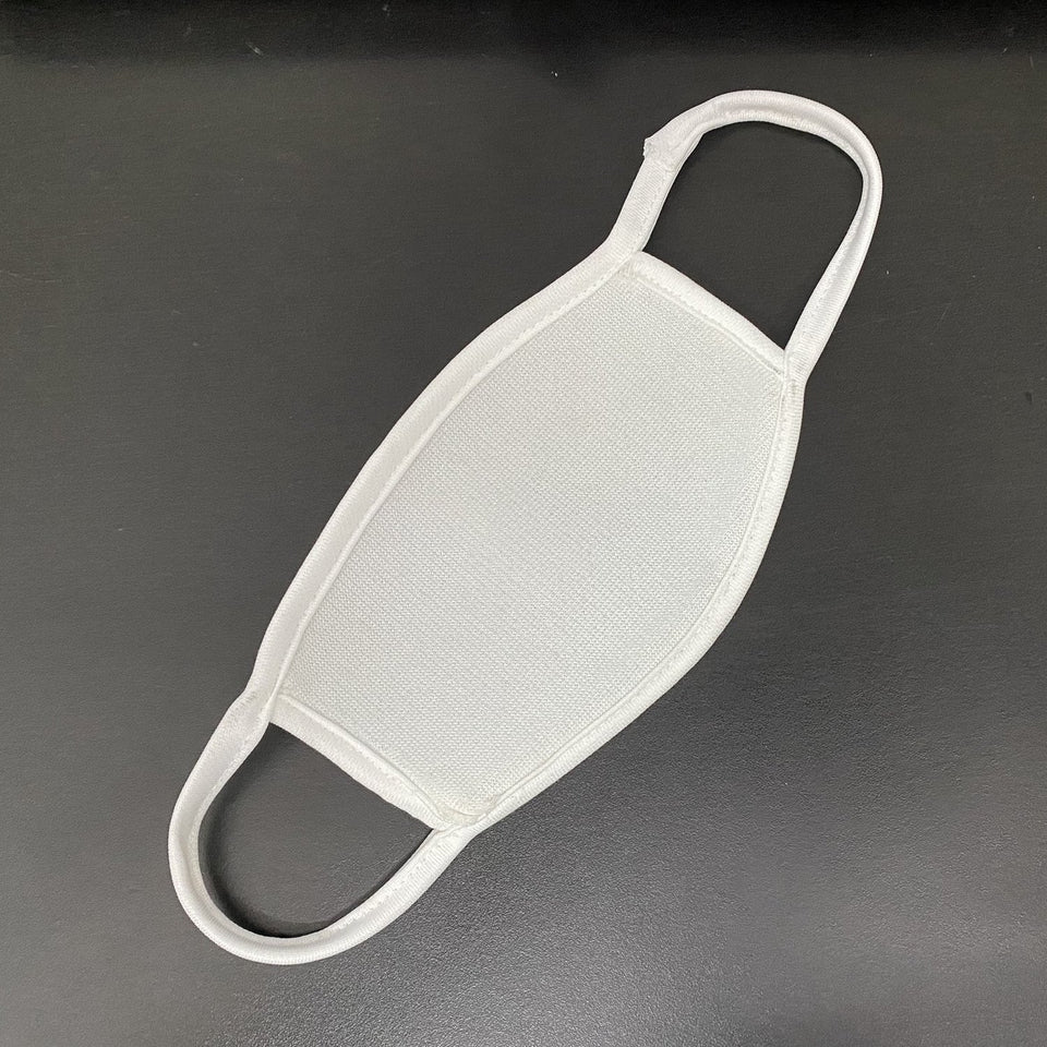 Ratehalf® White Lycra Anti-Dust Anti Pollution Reusable Washable Wind and Dust Proof Safety Dual Filter Face Mouth Mask For Men and Women - halfrate.in