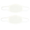Ratehalf® White Lycra Anti-Dust Anti Pollution Reusable Washable Wind and Dust Proof Safety Dual Filter Face Mouth Mask For Men and Women - halfrate.in