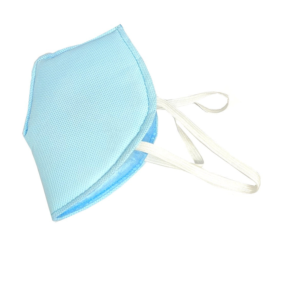 Ratehalf® 5 ply High filtration Reusable Wellness Mask Dust Pollution Washable Mask with Breathing valve (Blue) - 5 pcs - halfrate.in