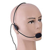 Universal Head Band 3.5mm Unidirectional Head mic Flexible Wired Mic Plug & Play Microphone for Voice Amplifier Teachers Presentations Recording Neck Mic
