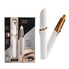 Flawless Eyebrow Hair Remover, Electric Painless Facial Hair Remover Trimmers with LED Light for Women - halfrate.in