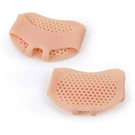 Soft Silicon Gel Half Toe Sleeve Toe Separator Forefoot Pads For Pain hell Relief front socks Silicone Provide Forefoot Protection gel socks metatarsal ball of foot Skin Color