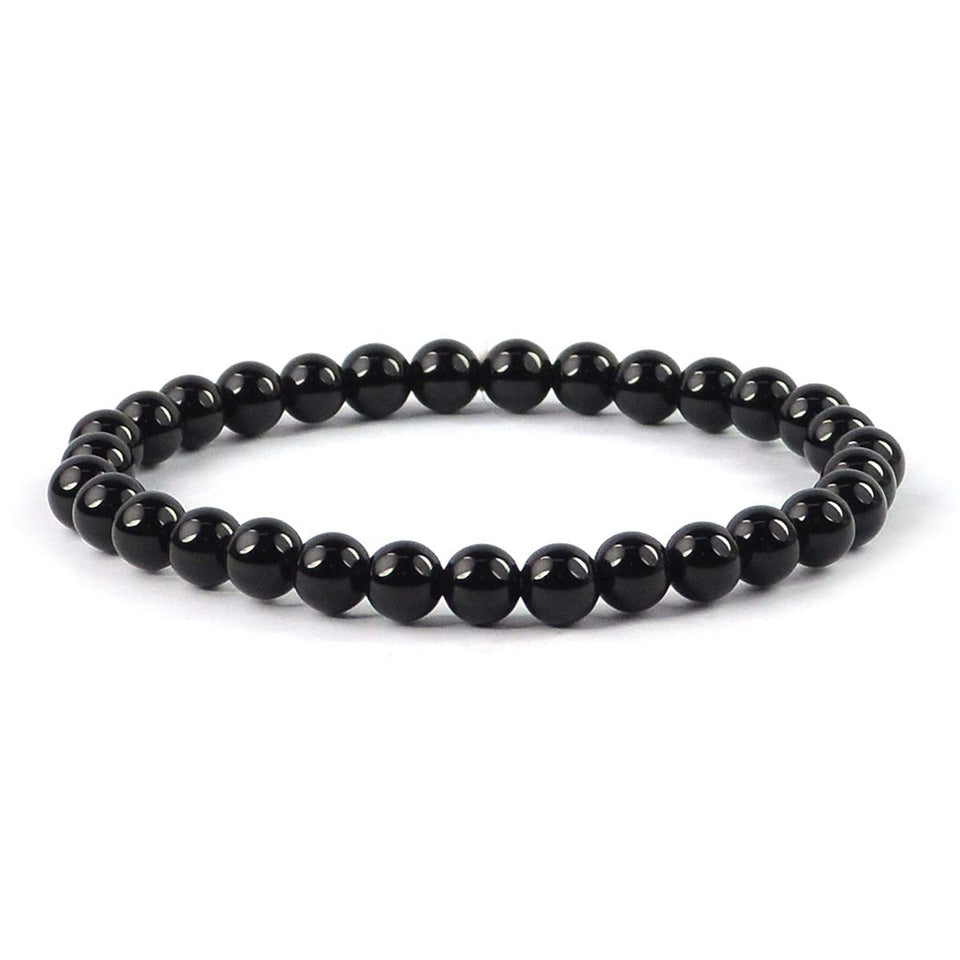 Certified Tourmaline Natural Crystal Stone Bracelet Energized Reiki Healing and Crystal Healing for Men & Women