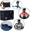 4K Water Resistant Sports Wi Fi Action Camera with Remote Control and 2 Inch Display
