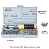 Combo Pack Snap n Grip All in one Multi Purpose Double Sided Wrench Spanner & 41 PCS Screwdriver Set Power & Hand Tool Kit