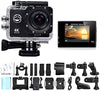 4K Water Resistant Sports Wi Fi Action Camera with Remote Control and 2 Inch Display