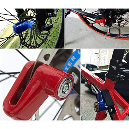 Anti-Theft Heavy Duty Security Bike Protection Disc Brake Lock with Keys