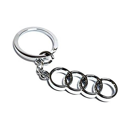 Heavy Metal Alloy Logo Keychain Matching your Car Brand Audi