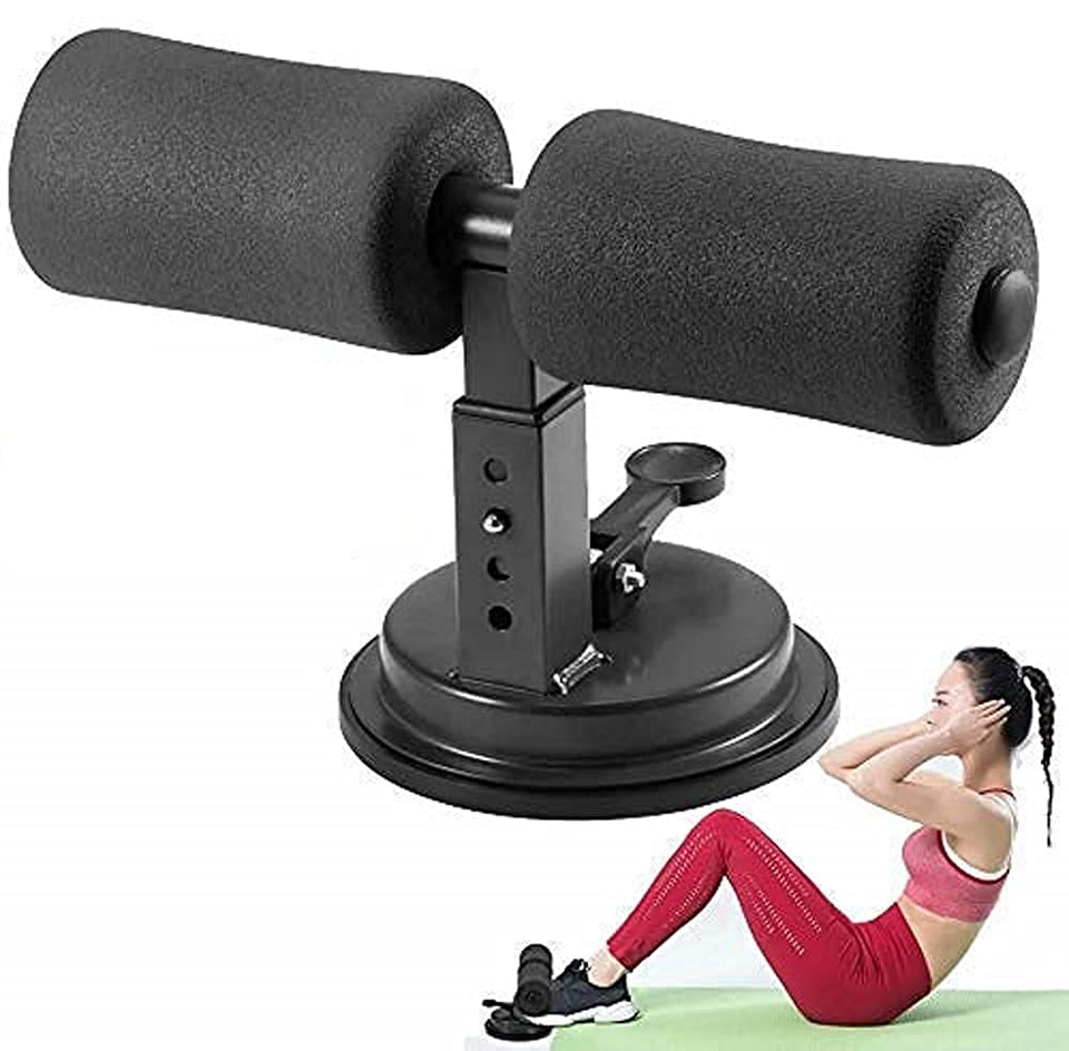 Sit up Abdominal Chest and arm Muscles Exercise Adjustable Assistant Fitness Equipment Suction Cup Home Workout Healthy Abdomen Press Leg Support & Equipment for Lose Weight