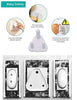 Baby Safety Electrical Socket Cover 5 Amp Small, Pack of 5, Outlet Plug Protector for Child Proofing in Home, School & Office