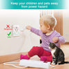 Baby Safety Electrical Socket Cover 5 Amp Small, Pack of 5, Outlet Plug Protector for Child Proofing in Home, School & Office