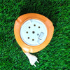 Triangular 3 output Extension Box with 2 Pin Flex Wire 3 Mtr. with Indicator & Switch
