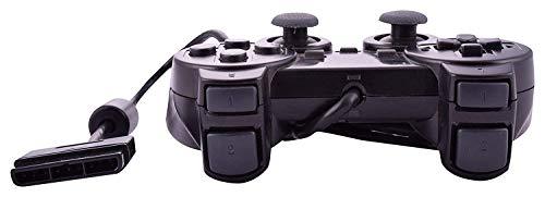 Wired Dualshock Remote Controller Compatible With Sony ps2  Playstation-2 (Black) - halfrate.in