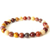 Natural Mookaite Crystal Stone Bracelet for Unisex Adult Reiki Energized 8 mm Bead Bracelet Round Shape