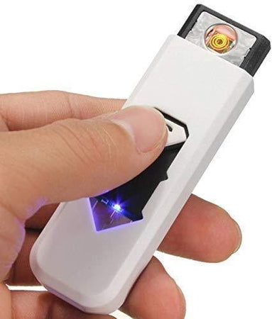Ekdant® USB Electronic Windproof Rechargable Flameless Cigarette Lighter - halfrate.in