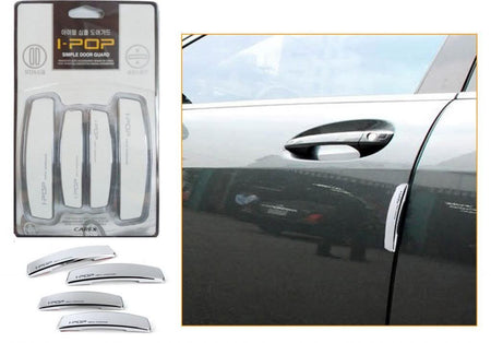 IPop Car Door Scratch Guards - White - halfrate.in
