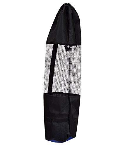 Yoga Bag Mat Carry Exercise Mat Carrying Cover with Strap - Black, (Fit Upto 6mm Yoga mat) - halfrate.in