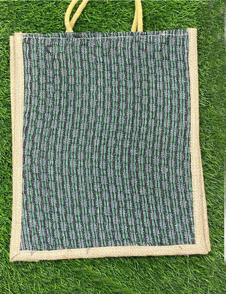 Jute Bags for Lunch Box with Zip Jute Tote Bag Jute Tiffin Bags