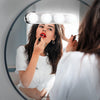Studio Light Portable 4 LED Bulbs Light - Mirror Makeup Kit Battery Powered Makeup Light - Cosmetic Studio Glow Bright Lamps