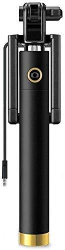 Ekdant® Selfie Stick Monopod for Mobile Phone for clicking Photos & Making Video with Attached AUX Cable | for iPhone and Android Mobile Phones - halfrate.in