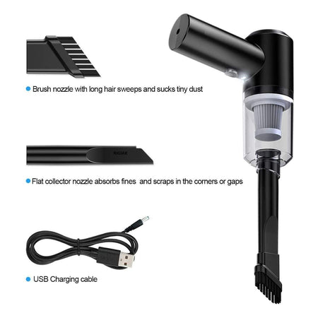 Rechargeable Portable Wireless Multi-Purpose Handheld Vacuum Cleaner For Home, Car