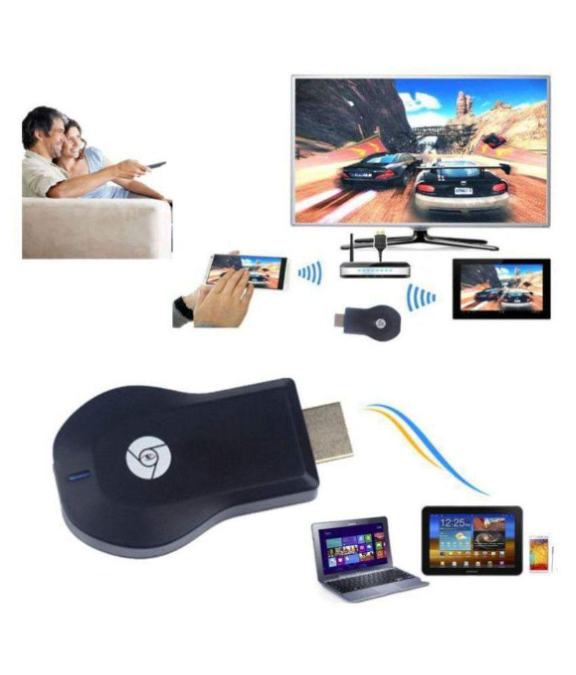 Anycast WiFi Wireless Display Dongle | DLNA Airplay | Wireless HDMI Mirroring WiFi Dongle Display, TV Dongle Receiver Easy Sharing Wireless Streaming Compatible with Android and iOS - halfrate.in