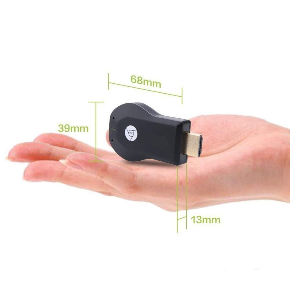 Anycast WiFi Wireless Display Dongle | DLNA Airplay | Wireless HDMI Mirroring WiFi Dongle Display, TV Dongle Receiver Easy Sharing Wireless Streaming Compatible with Android and iOS - halfrate.in