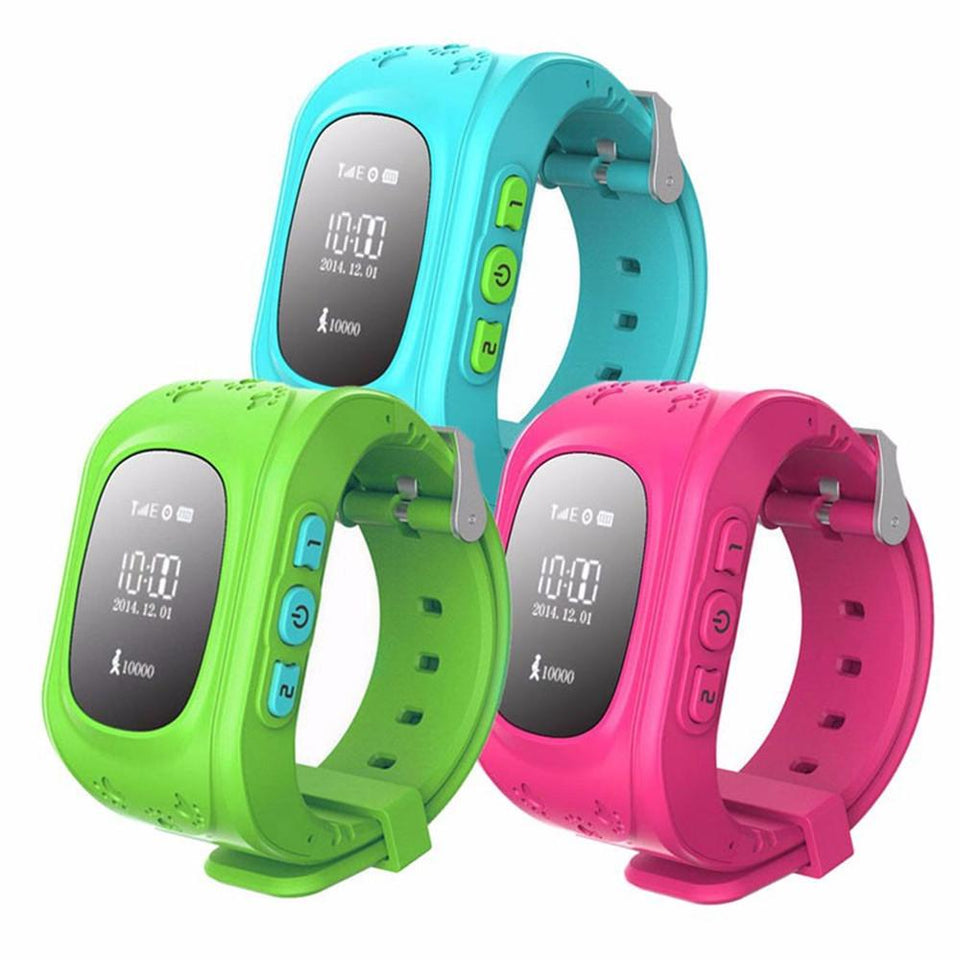 Kids Smart Watch,Q50 Wrist Watch with Anti-Lost GPS Tracker SOS Call Location Finder SIM Card Slot Remote Monitor Pedometer Smart Watch for Kids - halfrate.in