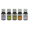 Pujahaat Lavender, Lemongrass, Sandalwood, Orange, Lotus Aroma Oil for Aromatherapy oils, Oil for diffusers, Humidifier oils, Oil Burners, Spa and Air Purifier 10ml Each - Set of 5 (5 x 10 ml)