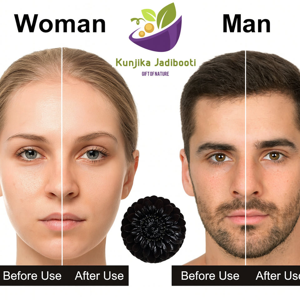 Kunjika Jadibooti Activated Charcoal Soap Black Detox for Face & Body | Deep Cleansing, Oil Control & Acne Care | Handmade Natural Bath Bar with Aloe Vera, Vitamin E and Tea tree Essential oil