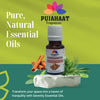 Pujahaat Cinnamon Bark Essential Oil | Immune Support With Dalchini Oil | Therapeutic Grade Cinnamon Oil | 100% Pure & Natural For Hair Growth | Aromatherapy | Strengthening of Hair | Vegan & Cruelty free - 15 ml