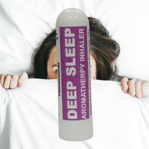 Pujahaat Natural Essential oil based Aromatherapy Nasal Inhalers help in DEEP SLEEP Made with 100% natural, therapeutic grade essential oils to help you achieve peace and inner calm - Set of 2