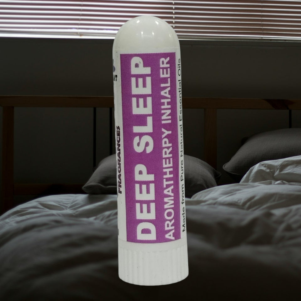 Pujahaat Natural Essential oil based Aromatherapy Nasal Inhalers help in DEEP SLEEP Made with 100% natural, therapeutic grade essential oils to help you achieve peace and inner calm - Set of 2