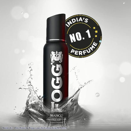 Fogg Marco Perfume Body Spray-Long Lasting No Gas Deodorant for Men-120ml