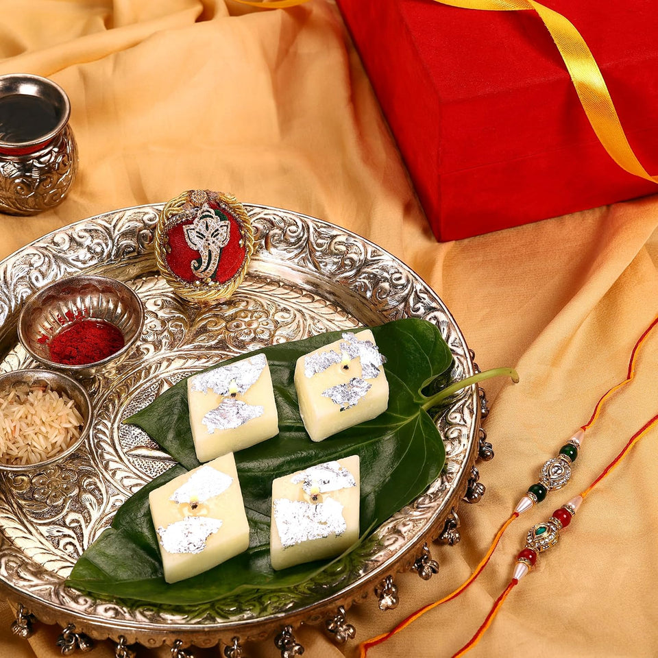 Pujahaat Premium Kaju Katli Candle || Hand Poured || Barfi-Shaped Candles || Candle for Festive Gifting and Home Decoration ||100% Paraffin Wax || Set of 4